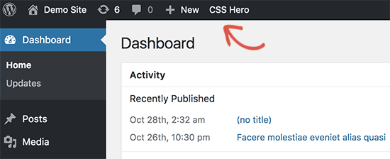 Launch CSS Hero