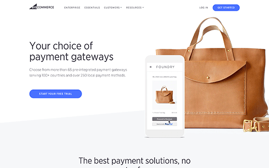 BigCommerce payment gateway