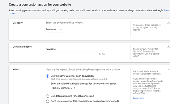 Track sales generated by ads